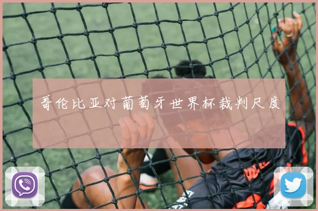 哥伦比亚对葡萄牙世界杯裁判尺度